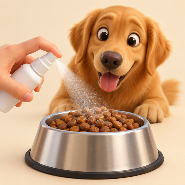 Spray it on dinner