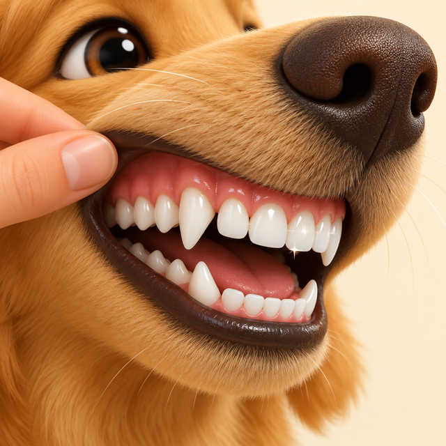 Shiny, clean teeth