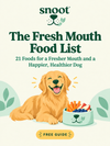 The Fresh Mouth Food List ebook cover